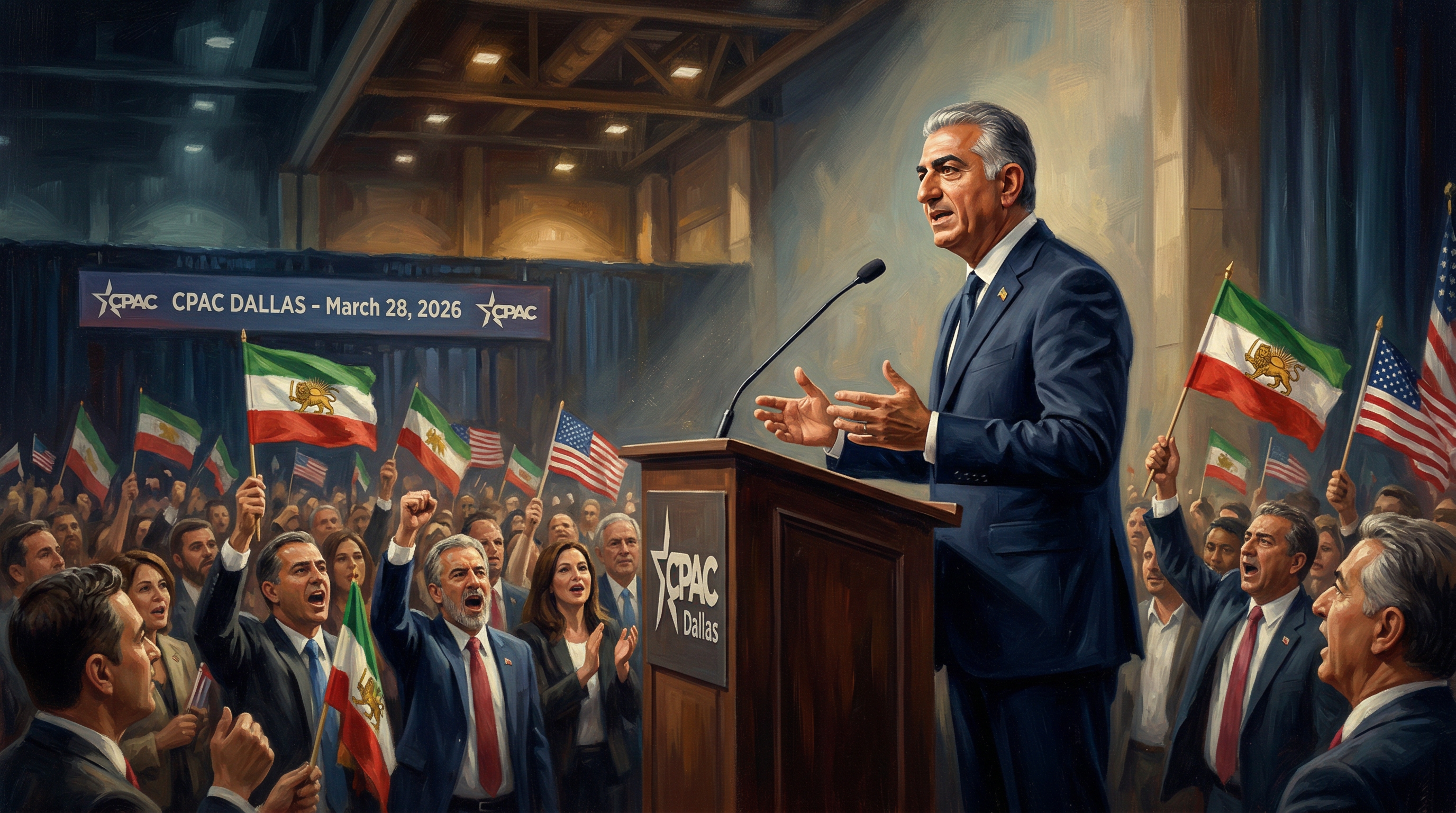 AI Generated: Pahlavi Escalates Bid for Iran Leadership as Opposition Splinters Into Three Rival Camps