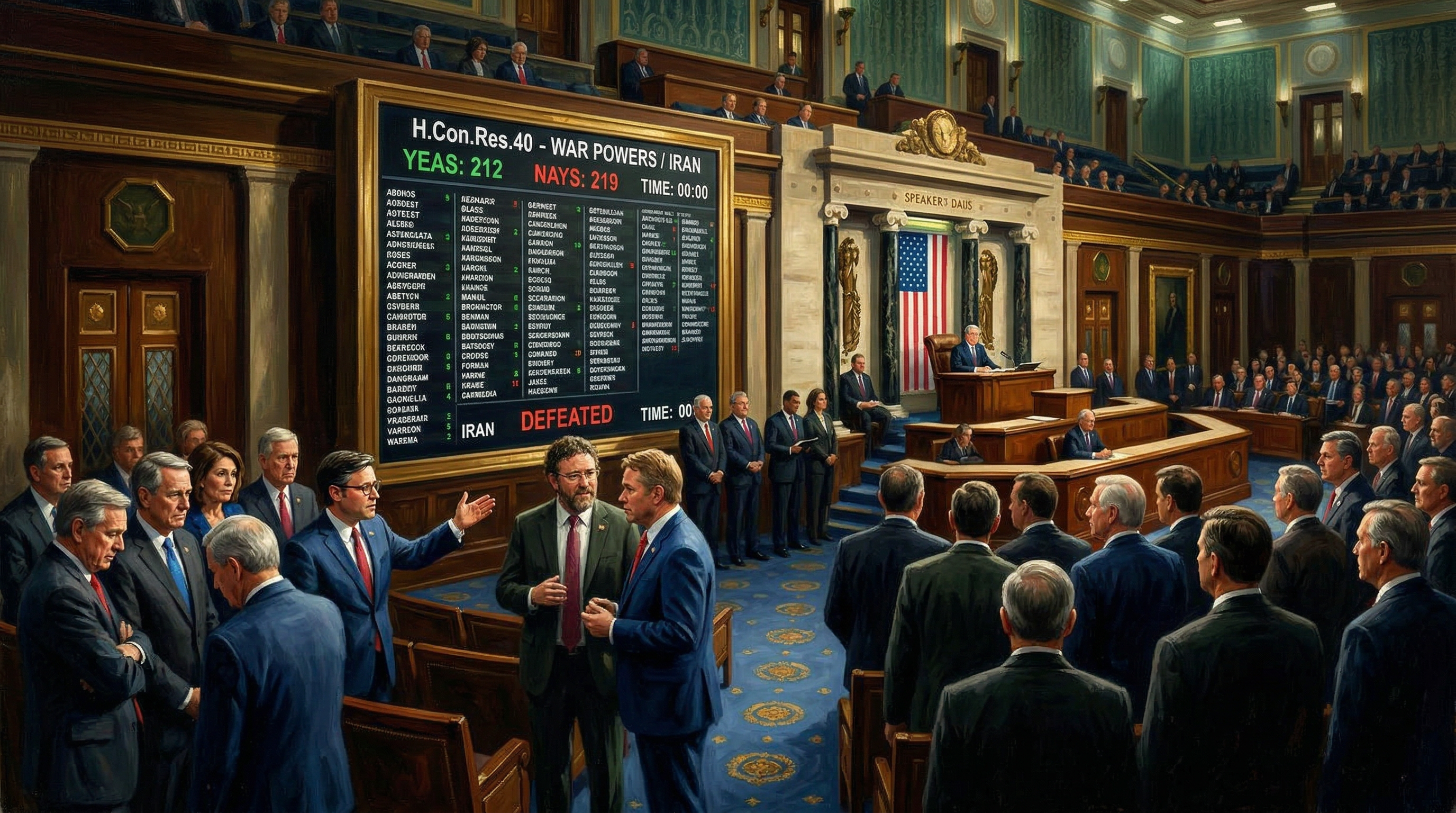 AI Generated: Illegal War, Mounting Casualties, Failed Congress: Anti-War Movement Fights Iran Conflict With No Authorization
