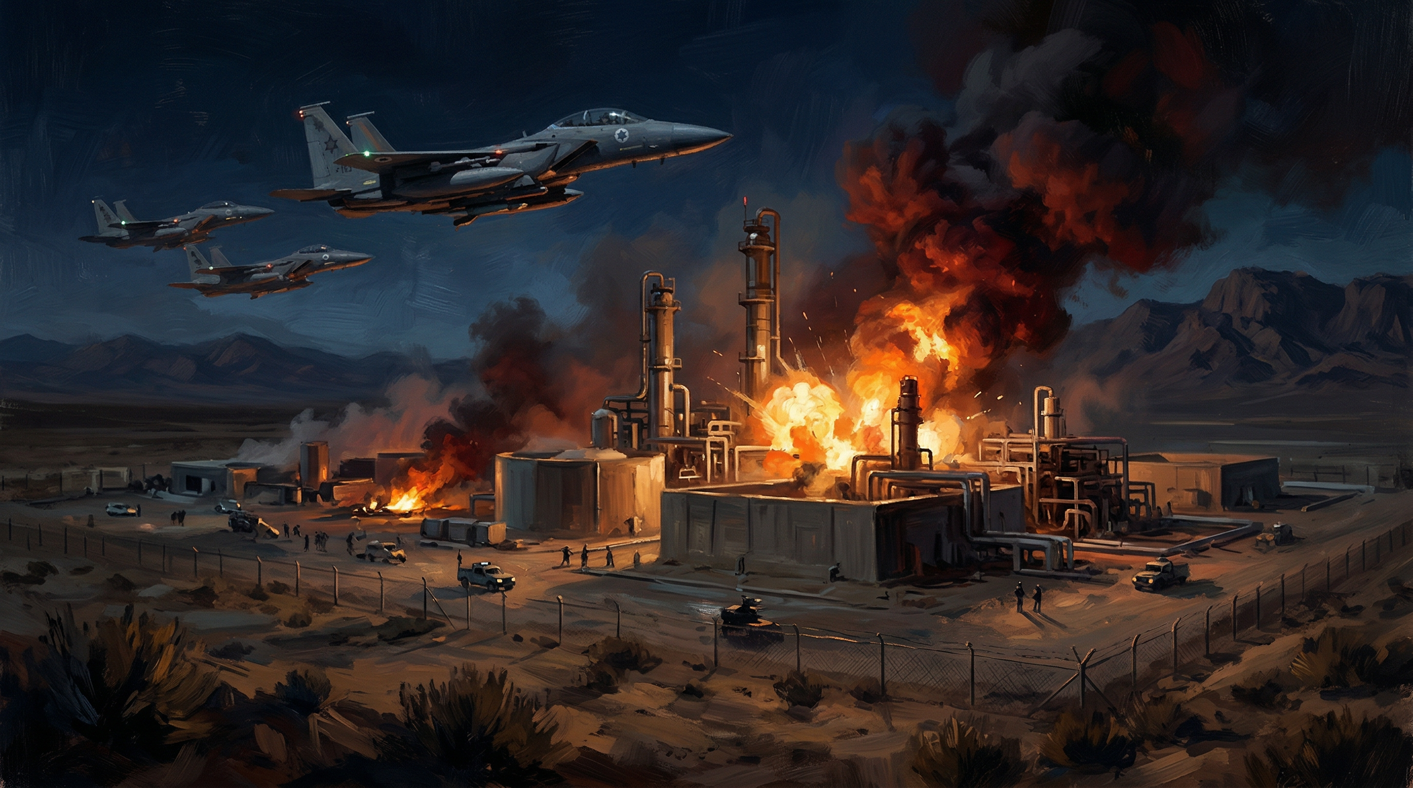 AI Generated: Israel Strikes Iran's Nuclear Sites as Trump's Diplomacy Deadline Collapses