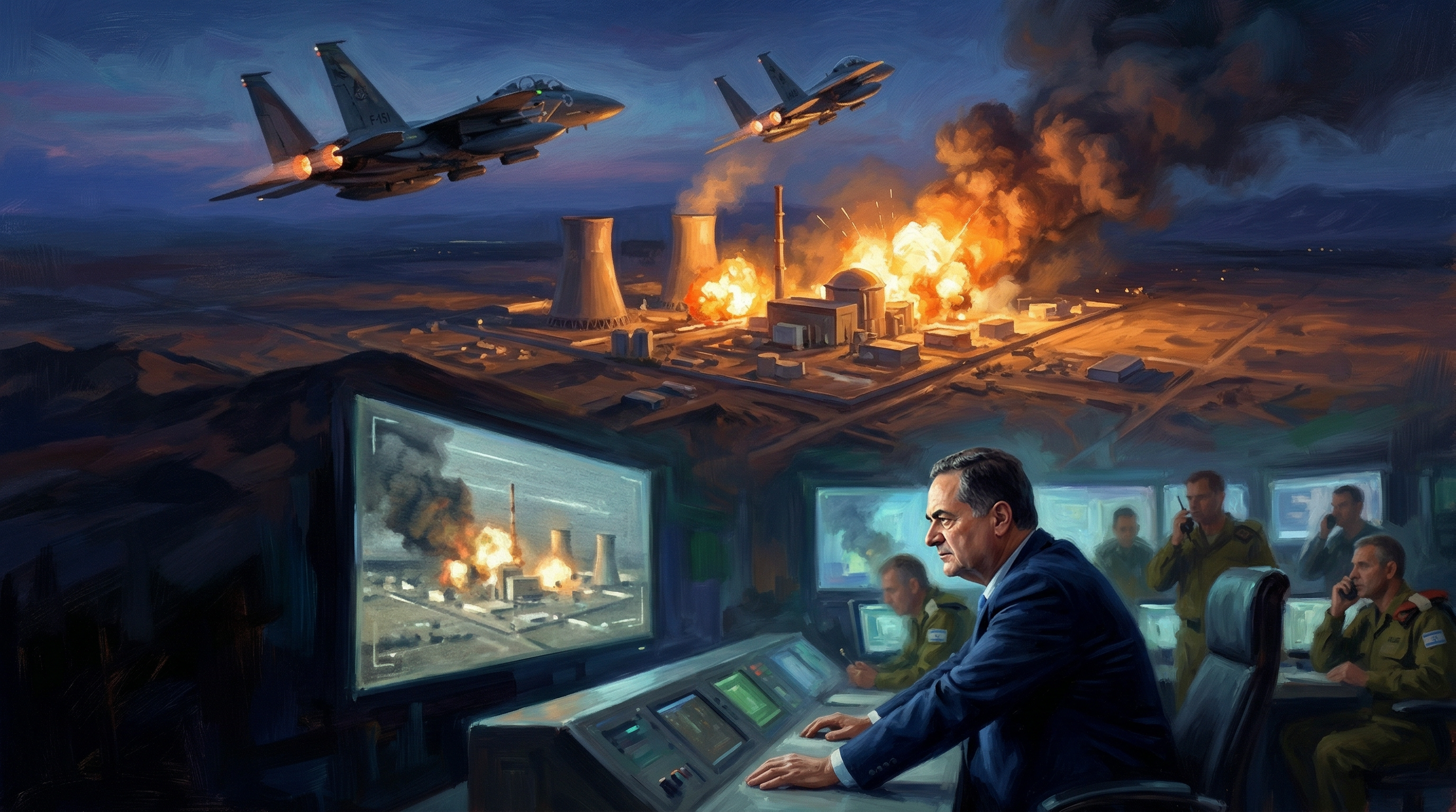 AI Generated: IDF Escalates Iran Nuclear Campaign as Vance Emerges as Lead US Peace Negotiator